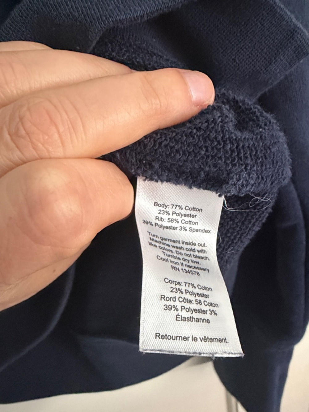 Vineyard Vines Navy Edgartown Graphic Crewneck Sweatshirt - Picture 4 of 8